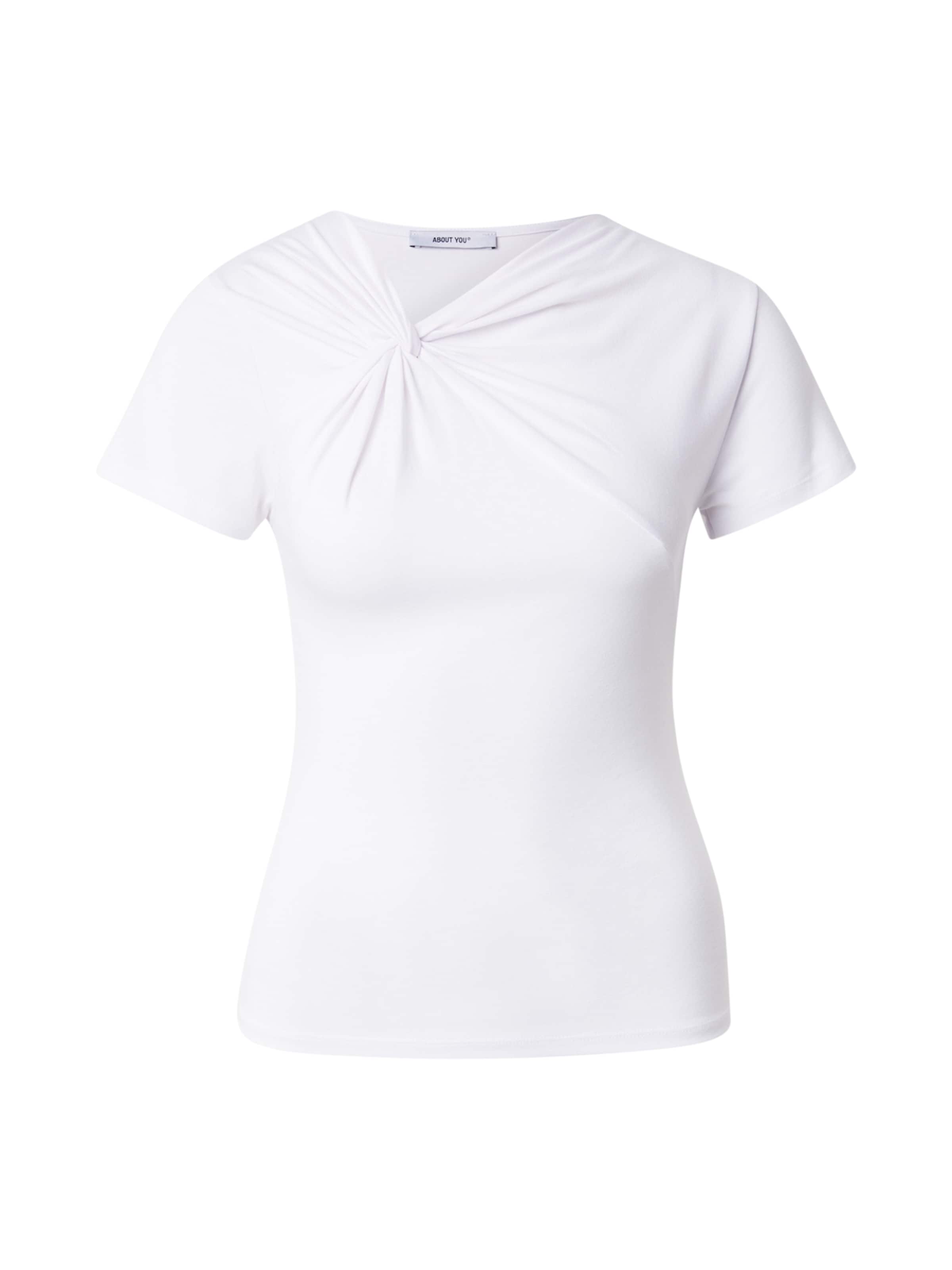 T-shirt 'Dinah' ABOUT YOU en blanc : devant