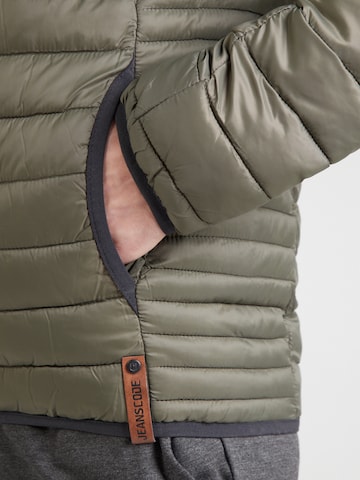INDICODE JEANS Jacke 'Islington' in Grün
