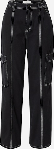 OBJECT Regular Jeans 'Valerie' in Black: front