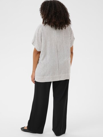 Bluză 'KCMille' de la KAFFE CURVE pe negru