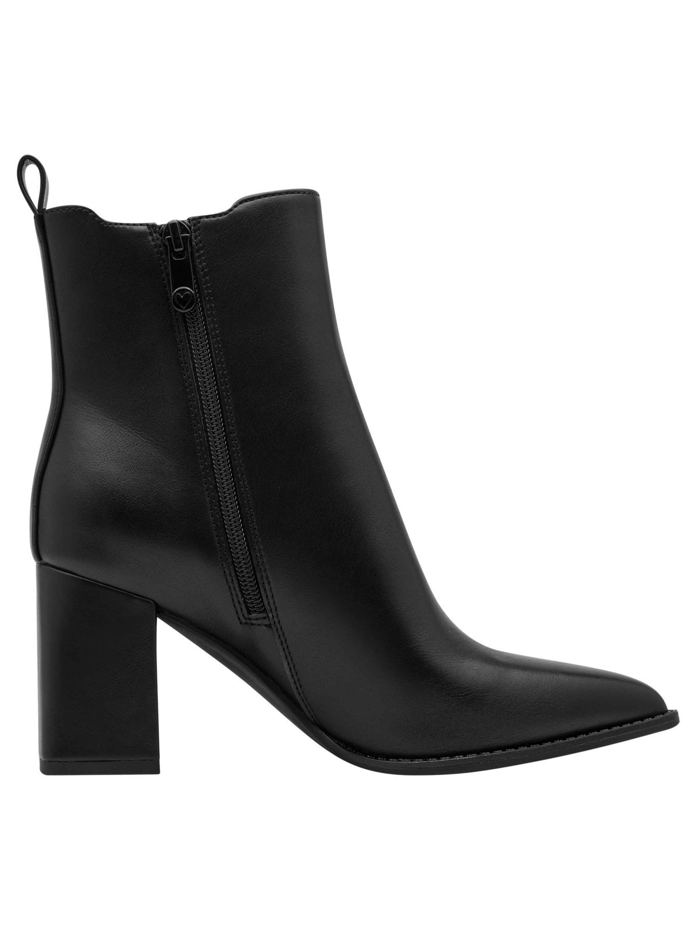 MARCO TOZZI Chelsea boots in Zwart