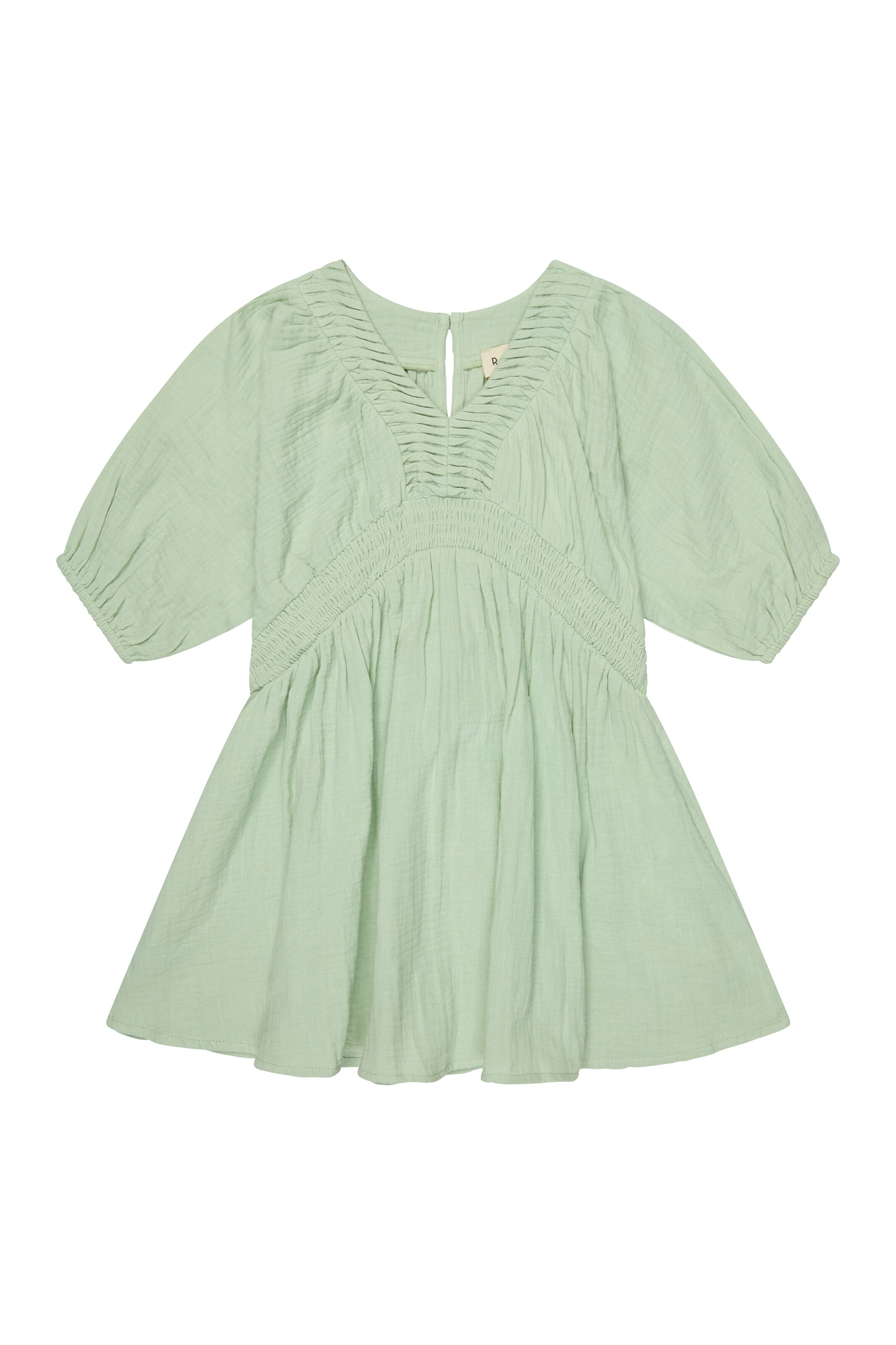 RAFFYA Kleid 'Soipoi' in Grün: Vorderseite