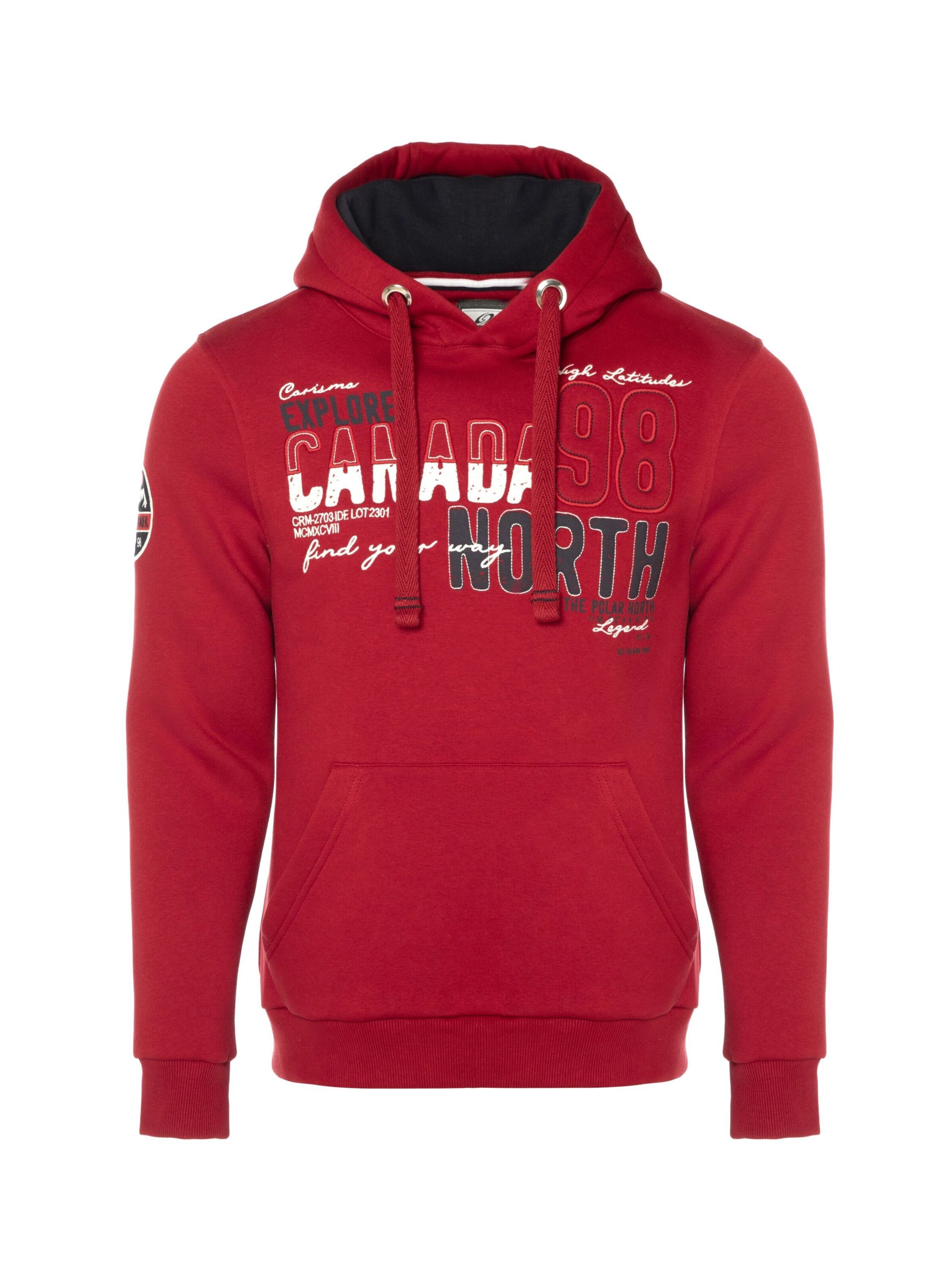 CARISMA Sweatshirt in Red: front
