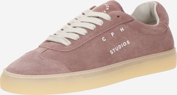 Copenhagen Studios Platform trainers in Pink: front