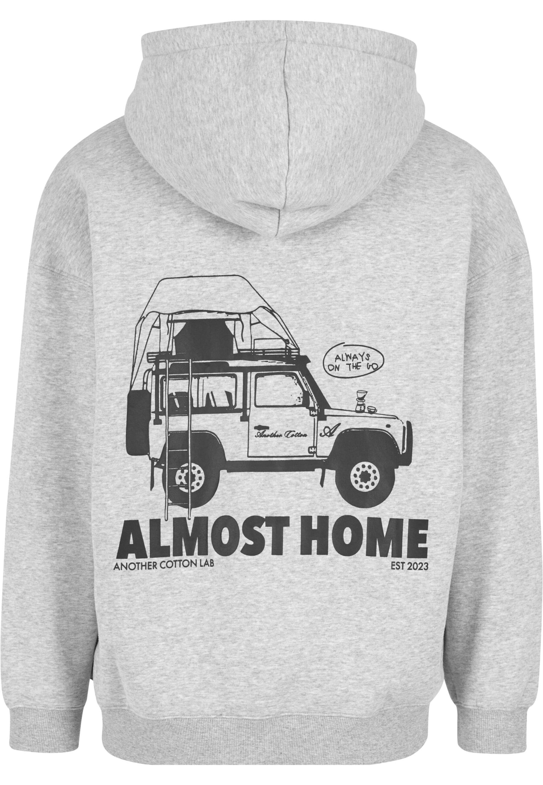 Another Cotton Lab Sweatjacke 'Almost Home' in Grau