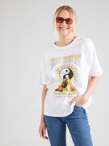 Noisy may Shirt 'NMIDA' in White: front