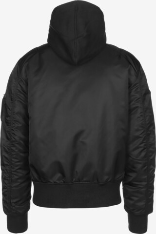 ALPHA INDUSTRIES Between-Season Jacket 'MA-1 D-Tec SE' in Black