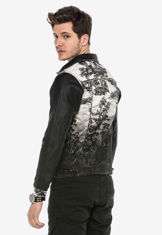 Veste mi-saison 'HARVESTED' CIPO & BAXX en noir