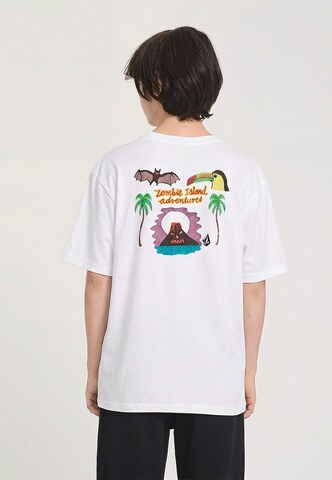 T-Shirt 'FA Ozzy 1' Volcom en blanc : devant