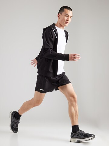 EA7 Emporio Armani Loosefit Sportovní kalhoty – černá