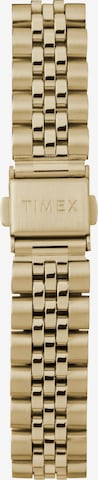 TIMEX Analoog horloge 'Waterbury' in Goud