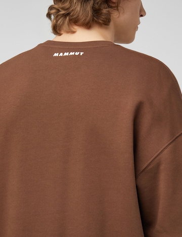 MAMMUT Pullover in Braun