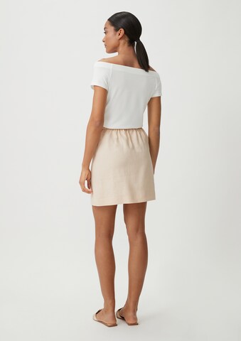 COMMA Shirt in White: back