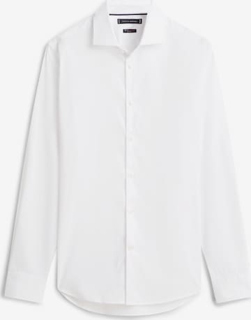 TOMMY HILFIGERRegular Fit Košulja 'FLEX' - bijela boja: prednji dio