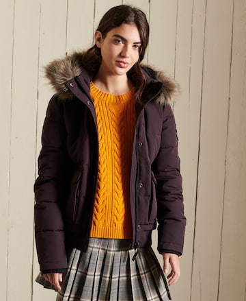 Superdry Winterjacke 'Everest' in Lila