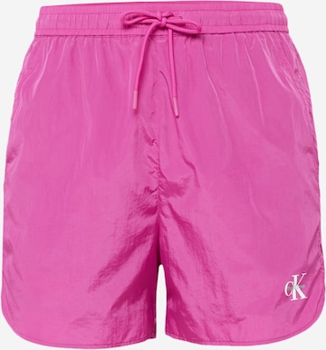 Calvin Klein Jeans Shorts in Lila: predná strana