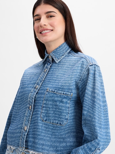 JOOP! Jeans Tussenjas 'Udela' in de kleur Blauw denim / Lichtblauw, Productweergave