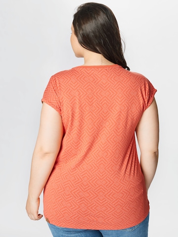 Ragwear Plus - Camiseta 'DIONE' en rojo