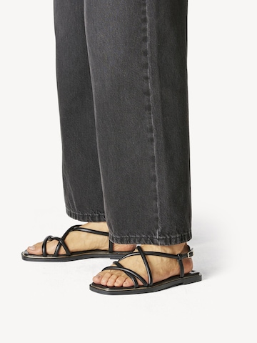 TAMARIS Sandals in Black