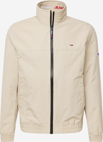 Tommy Jeans Tussenjas in Beige: voorkant