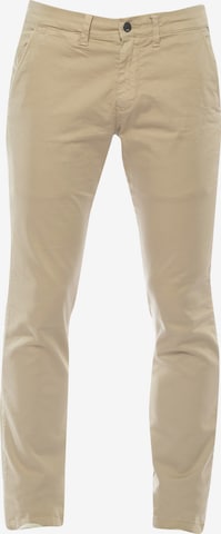 Pantalon chino 'JAS3' Le Temps Des Cerises en beige : devant