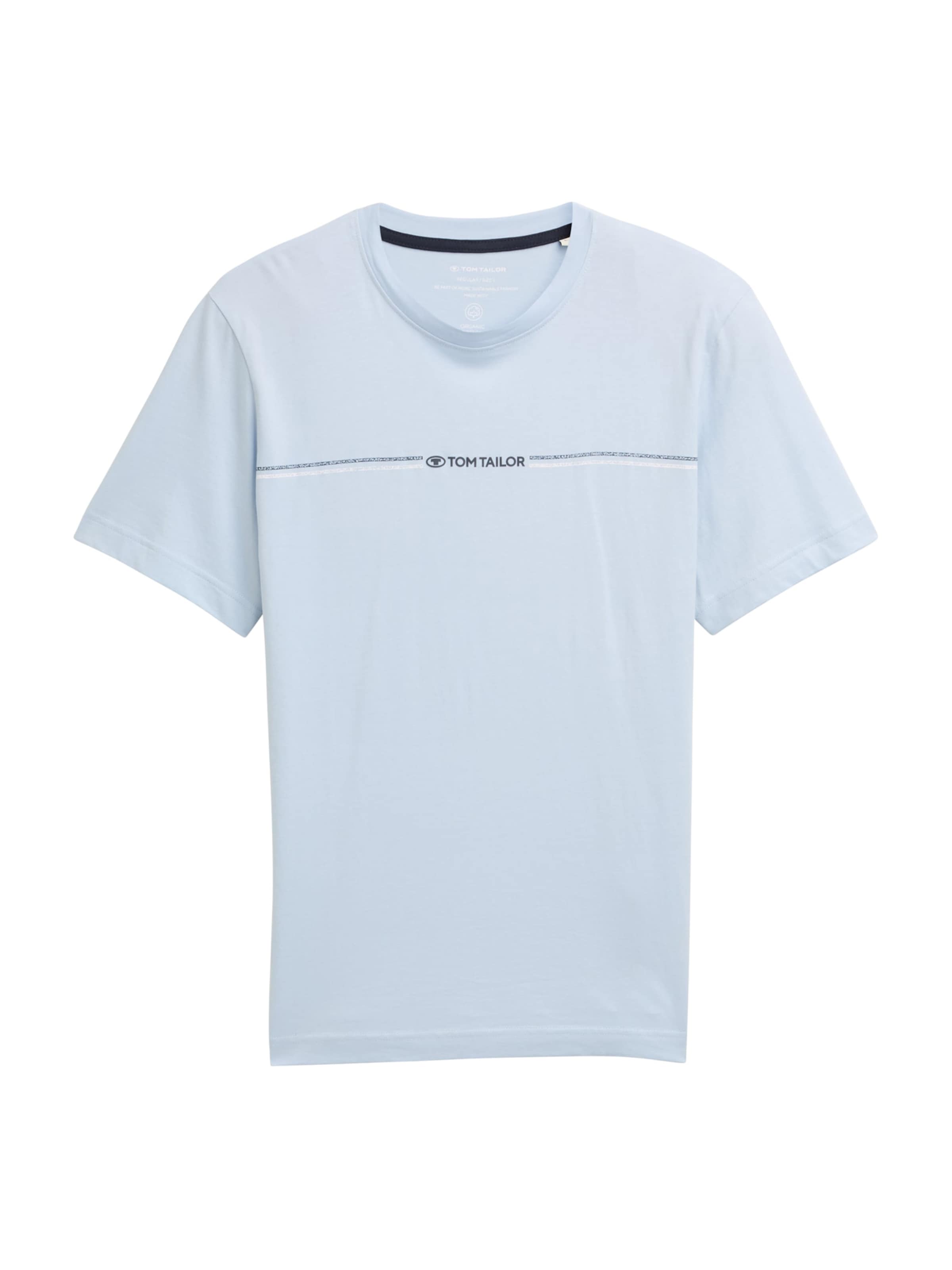 TOM TAILOR - Camisa em azul: frente