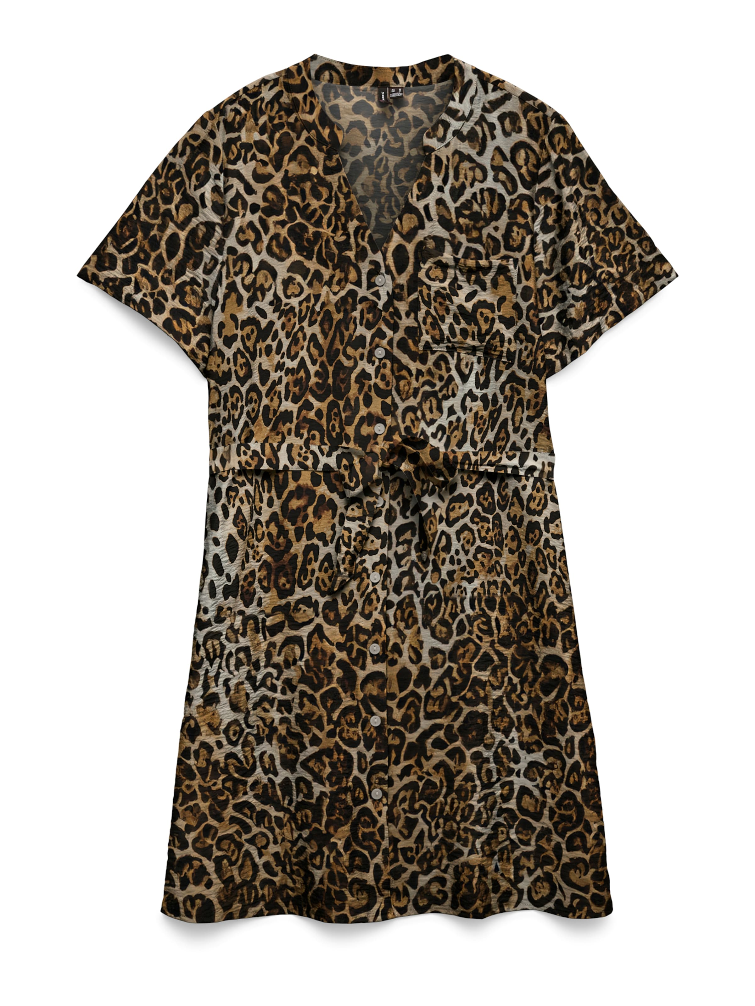 VERO MODA Платье-рубашка 'VMJOSIE' в Коричневый: спереди