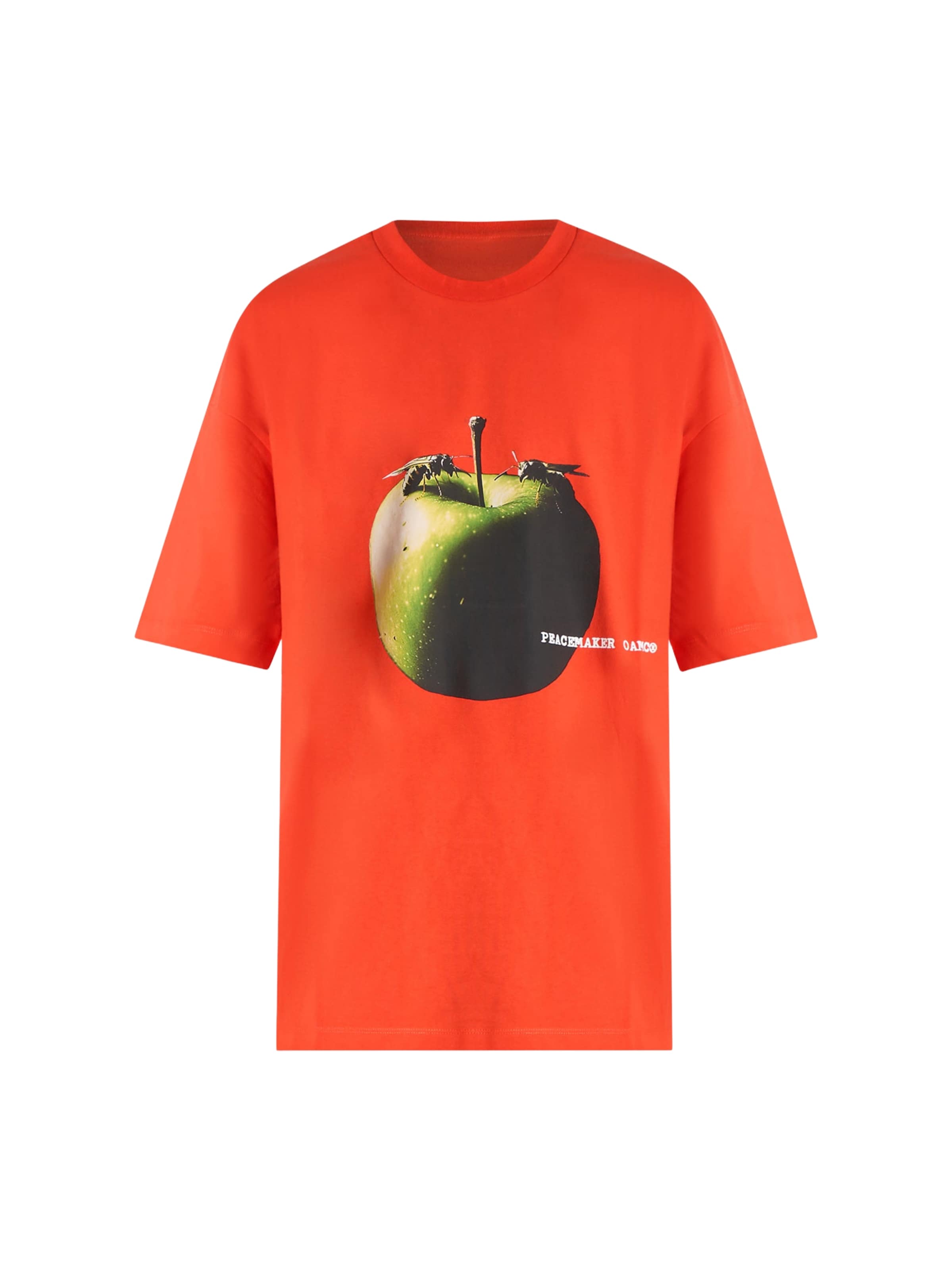 OAMC PEACEMAKER T-Shirt in Rot: Vorderseite