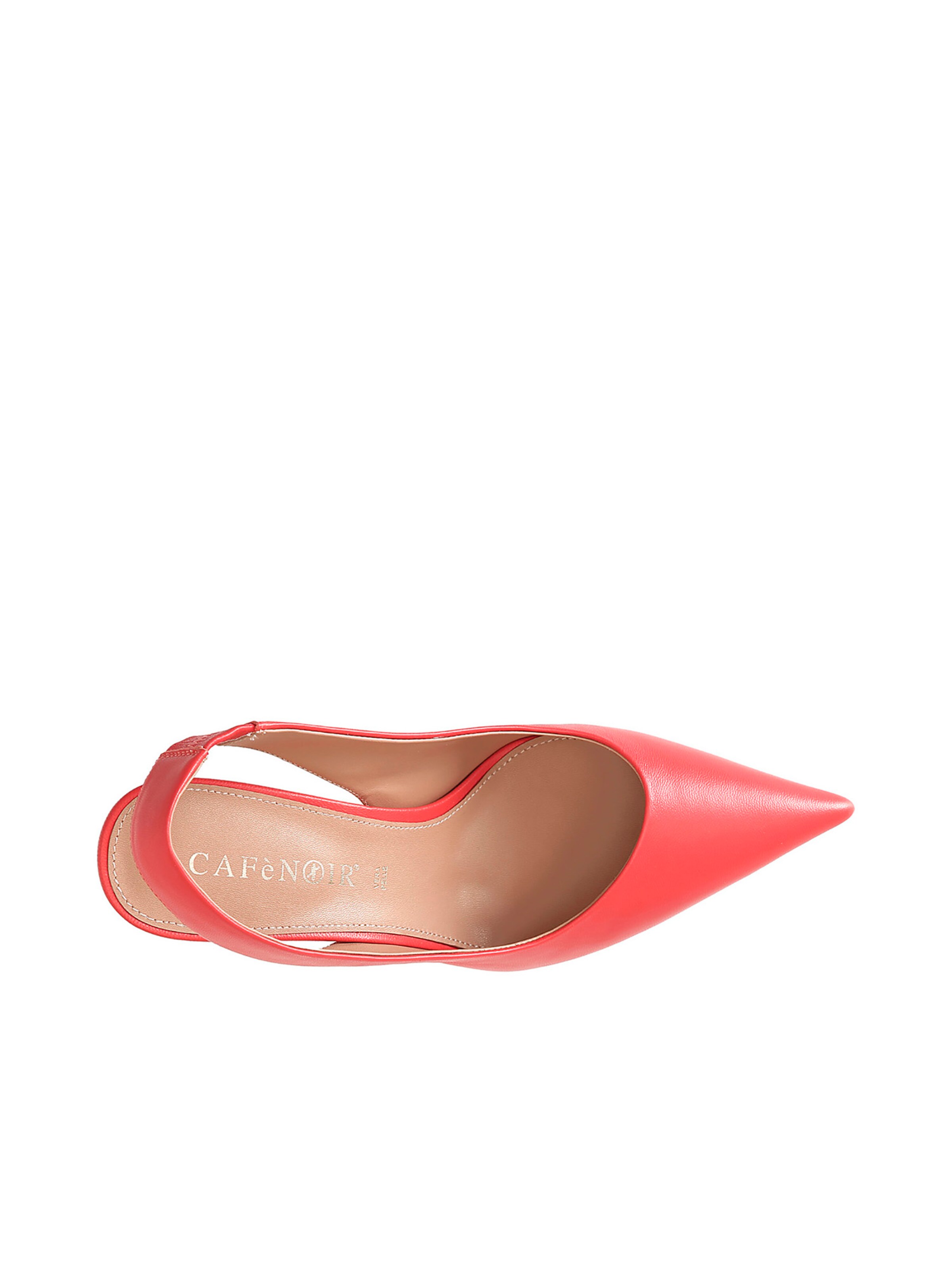 Décolleté sling di CAFè NOIR in rosso