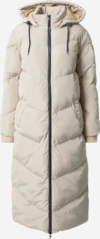 BRAVE SOUL Between-Seasons Coat in Grey: front