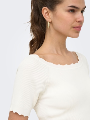 JDY Pullover in Weiß