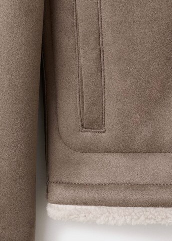 MANGO MAN Winter Jacket 'Idris' in Brown