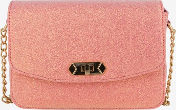 myMo at night Crossbody Bag in Pink: front