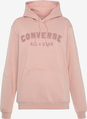 CONVERSE Sweatshirt in Pink: front