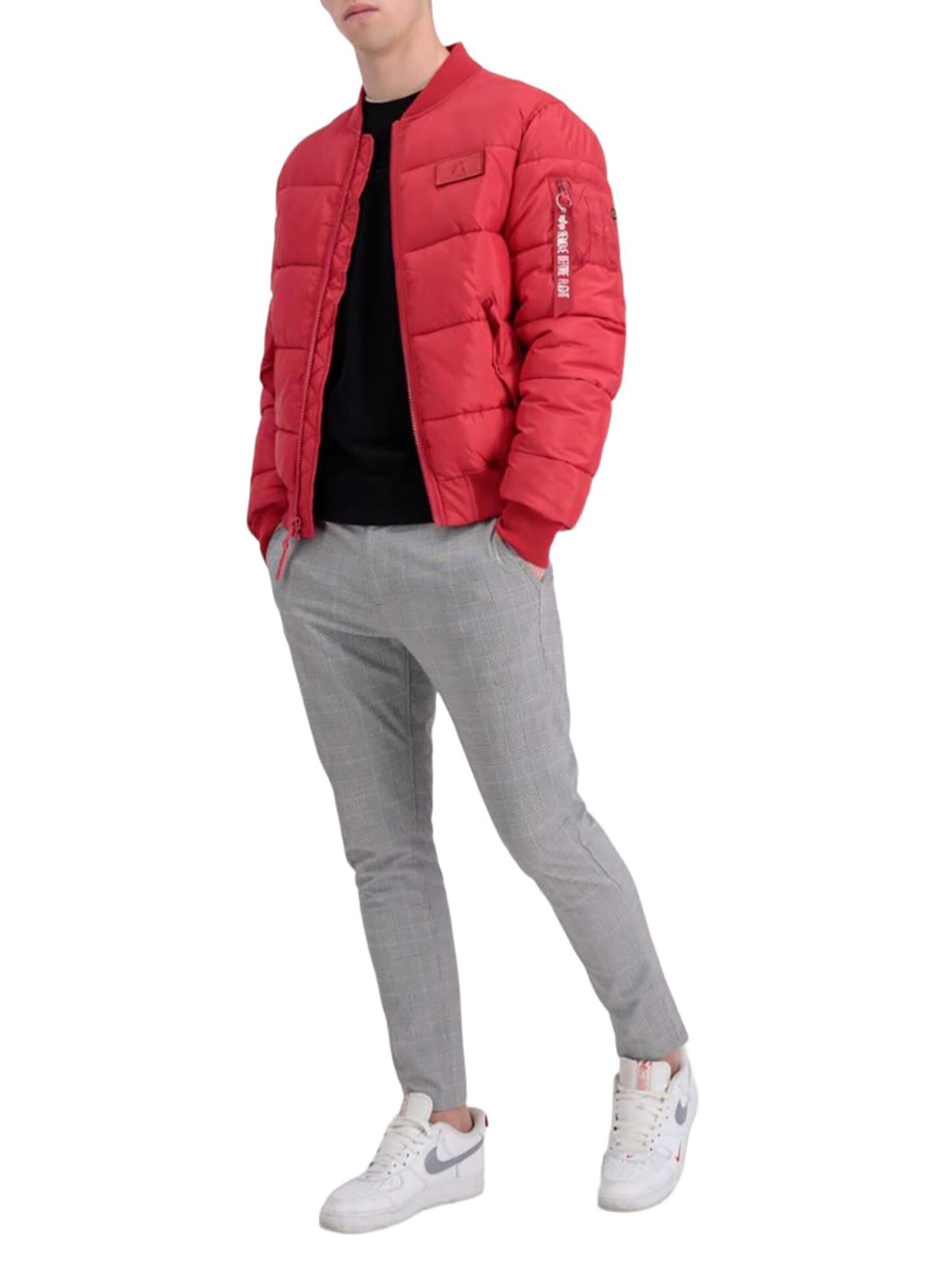 ALPHA INDUSTRIES Übergangsjacke 'MA-1 Puffer'‌‌‌‌‌‌‌ in Rot