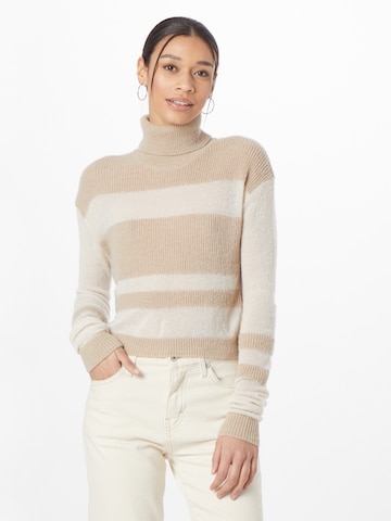 Pull-over 'Amaia' WEEKDAY en beige : devant