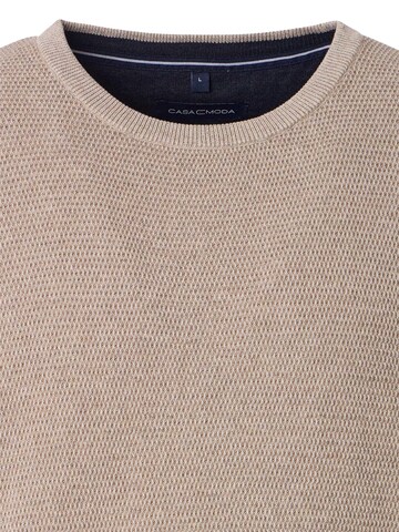 CASAMODA Sweater 'Basic' in Beige