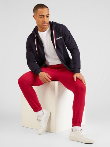 Effilé Pantalon TOMMY HILFIGER en rouge