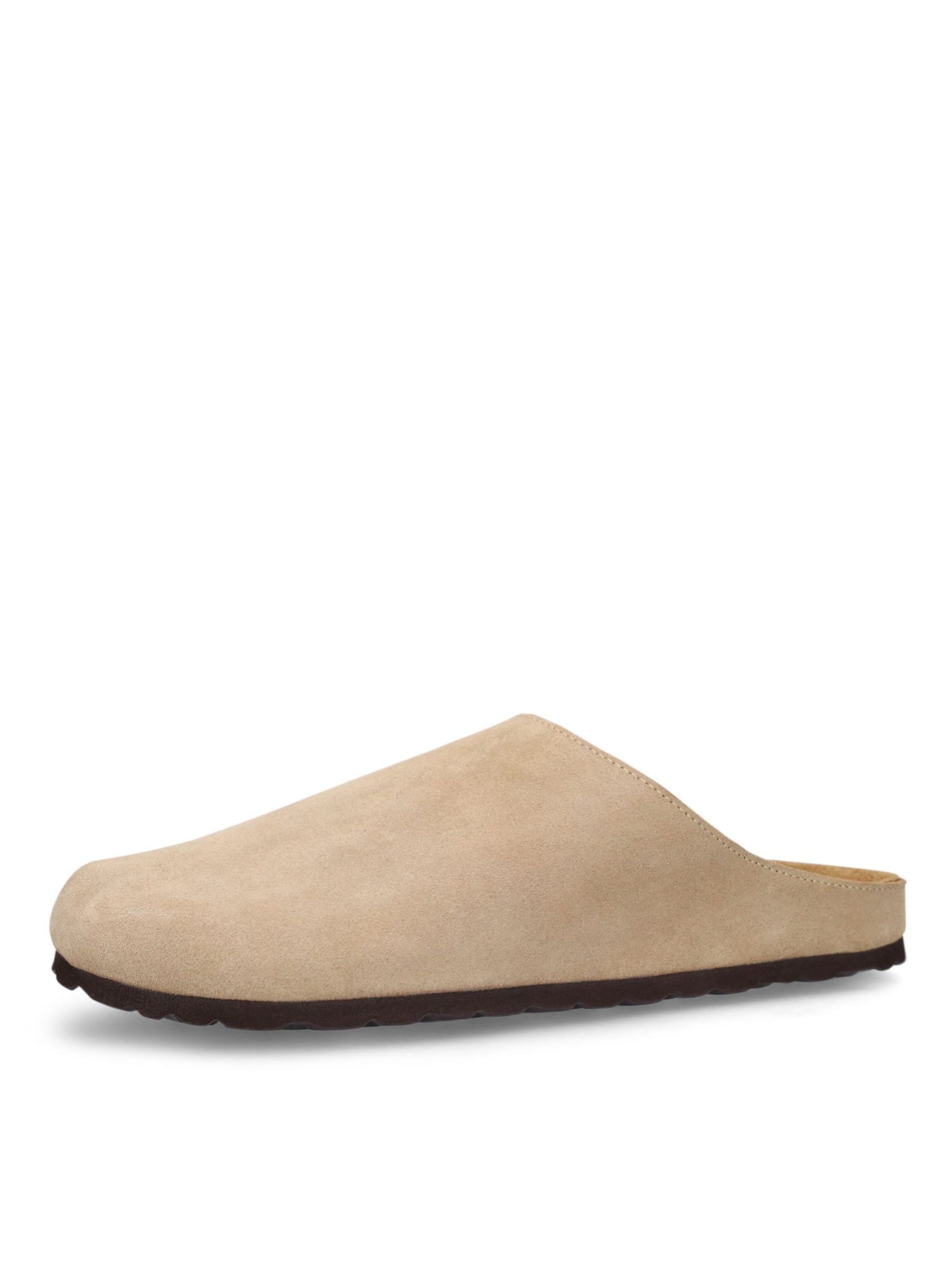Mule MANFIELD en beige : devant