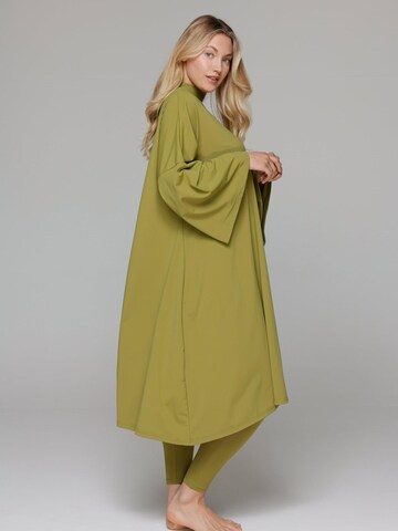 SIYA Swimwear T-shirt Swimsuit dress 'Cover-up' in Green