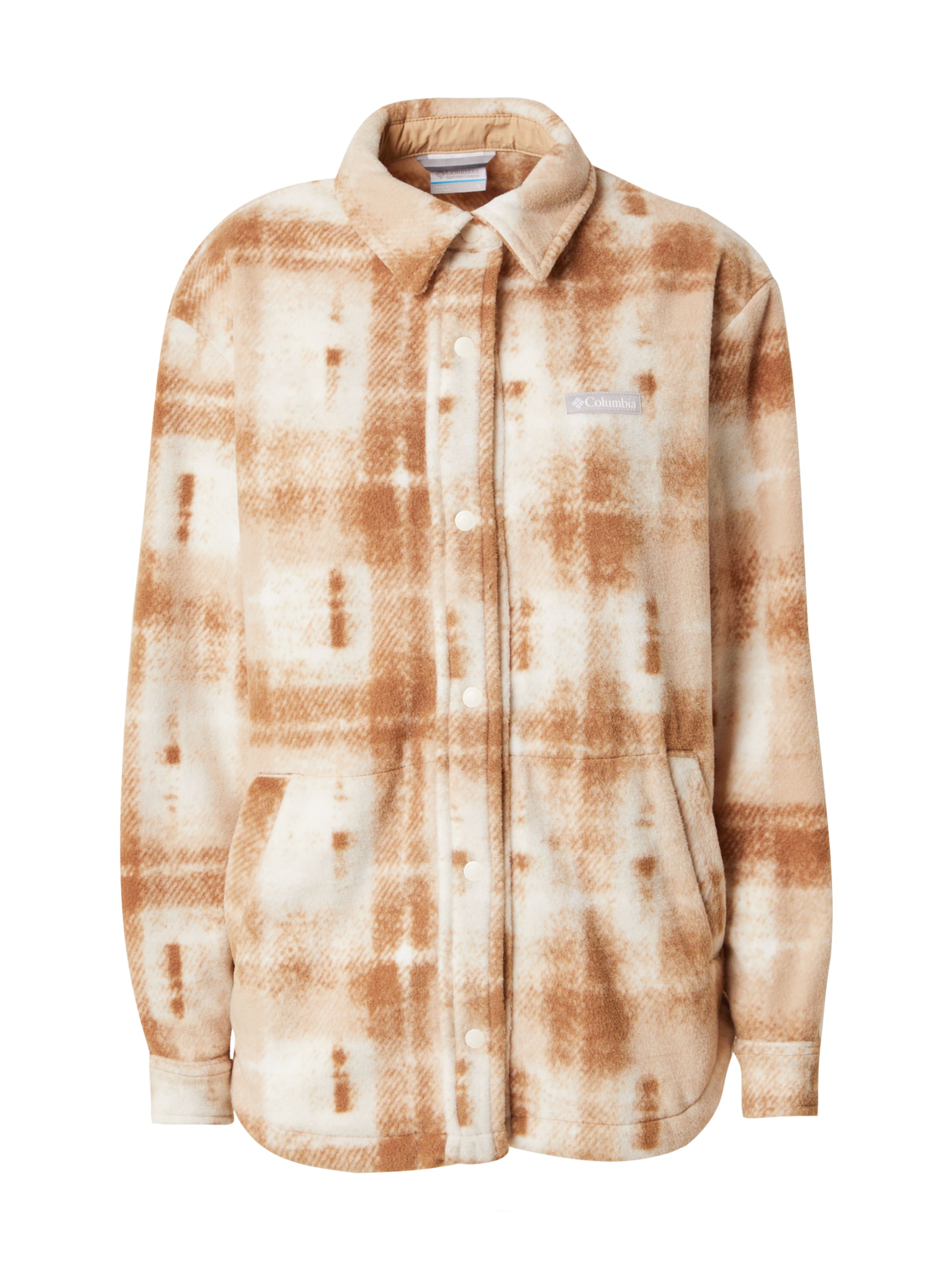 Veste en polaire fonctionnelle 'Benton' COLUMBIA en marron : devant