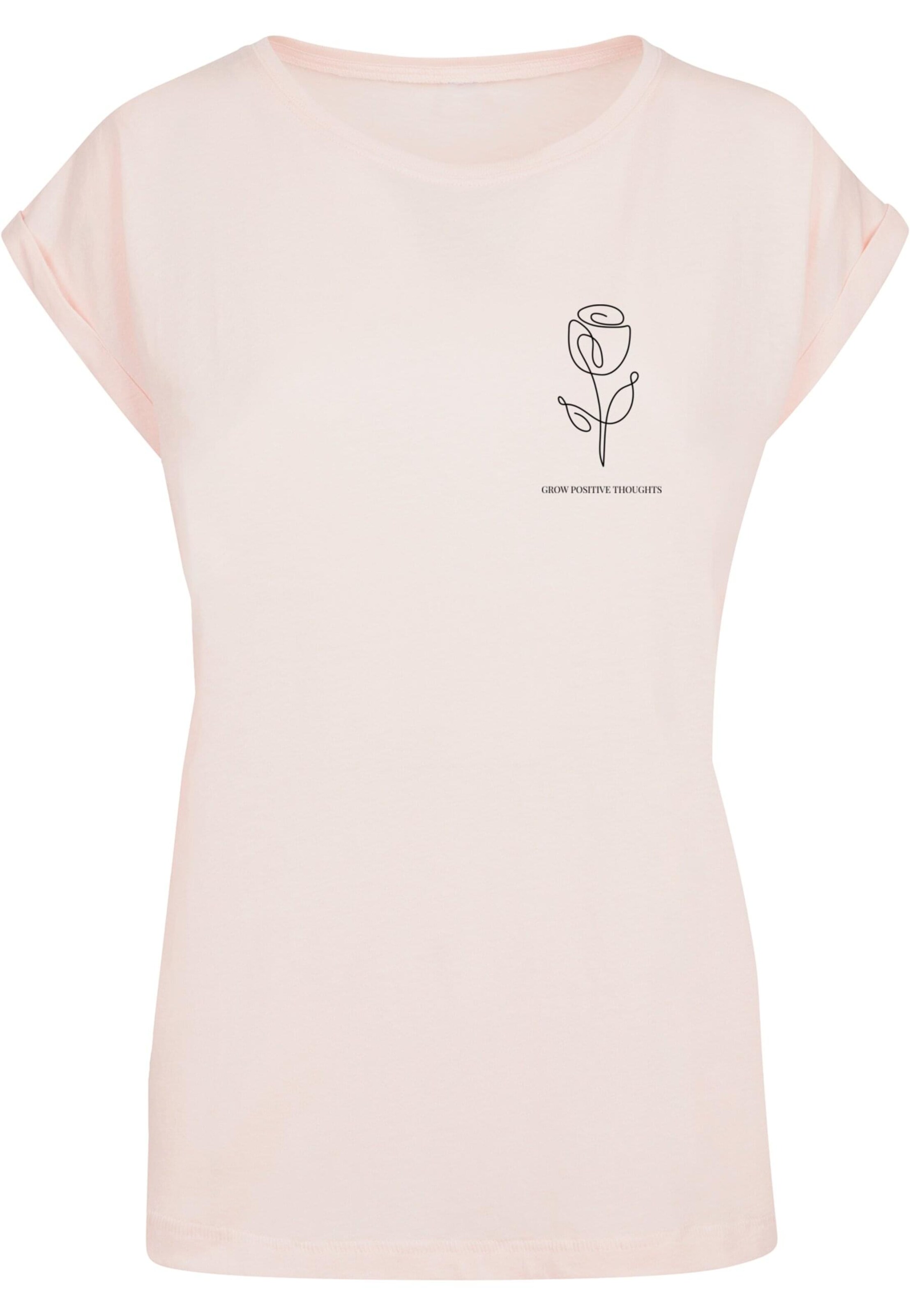 Merchcode Shirt 'Spring - Tulip Flower' in Pink: front
