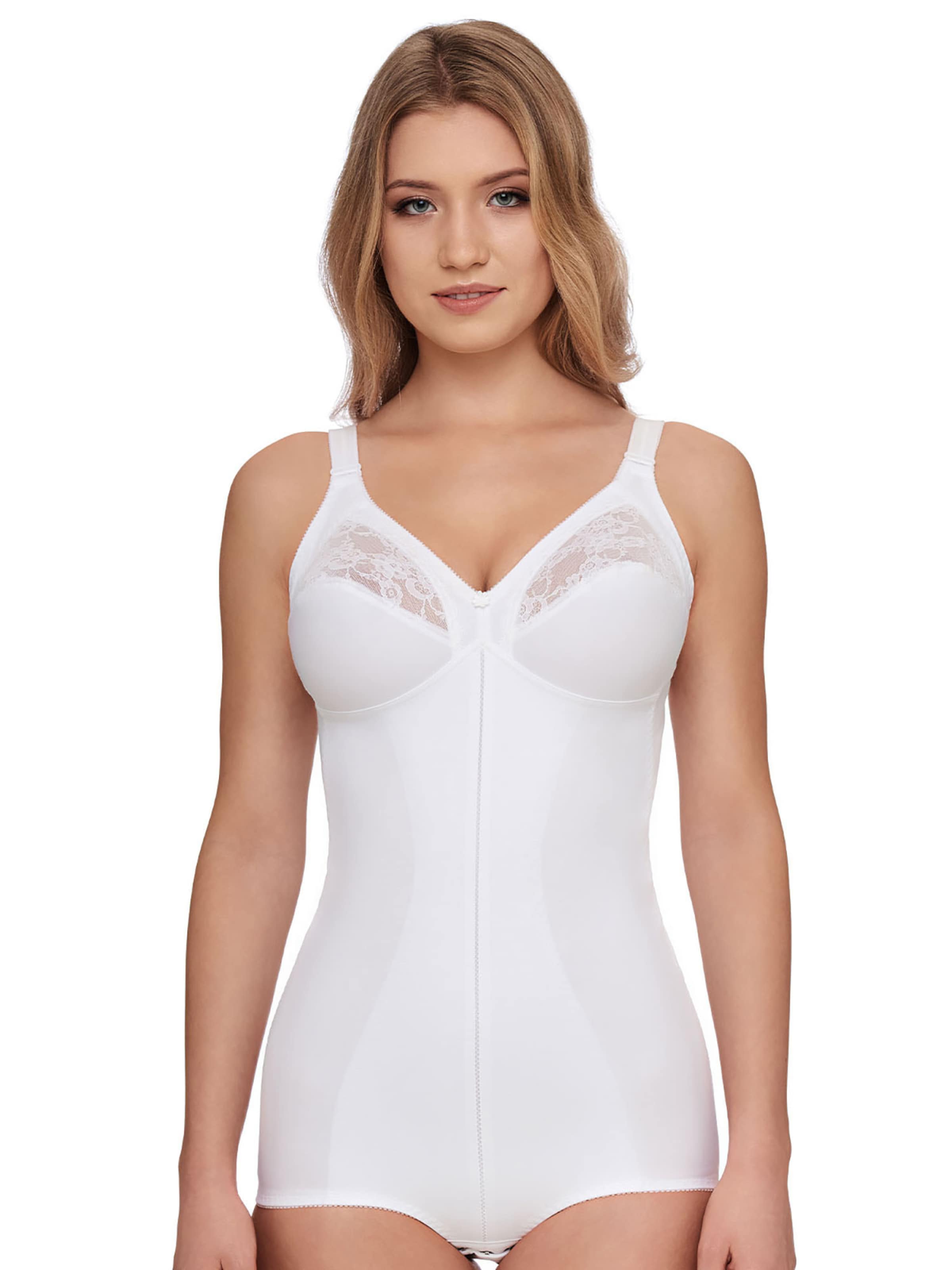 SUSA Corsage 'Classic' in White: front