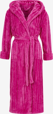 Loungeable Bademantel in Pink: Vorderseite