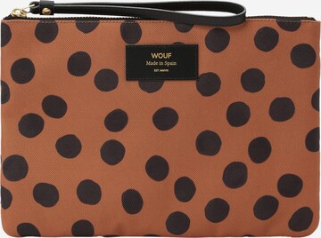 Wouf Clutch 'Janne' in Brown: front