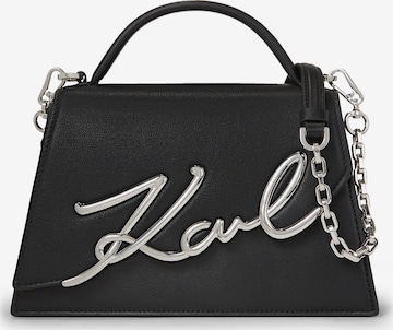 Karl Lagerfeld Handtasche in Schwarz: predná strana