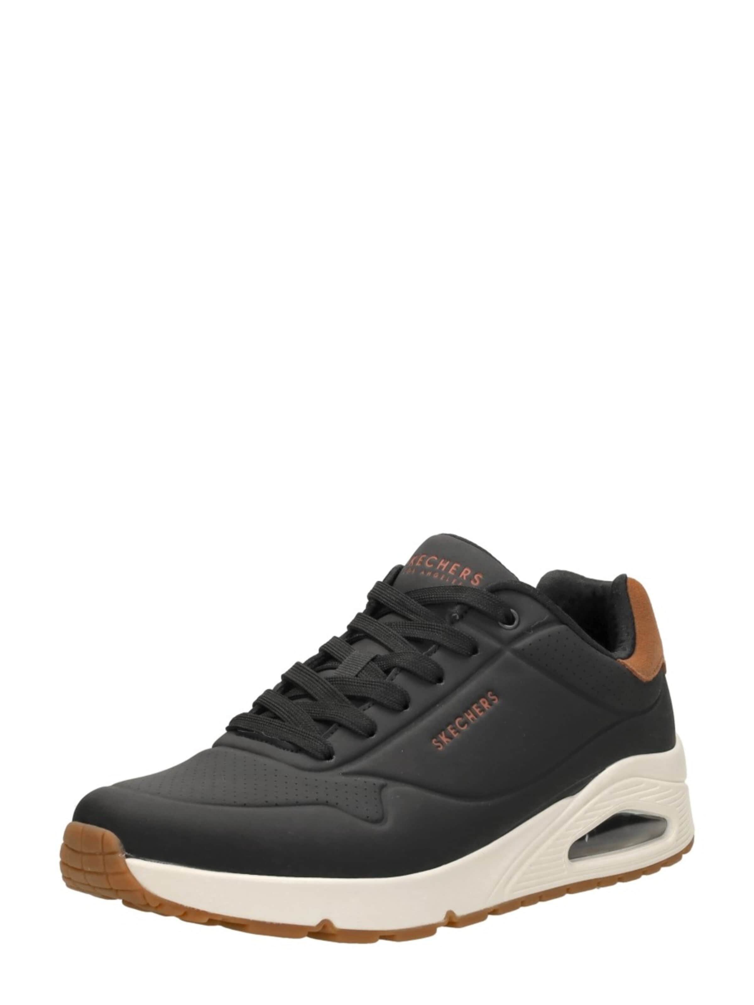 SKECHERS Platform trainers 'Uno - Suited On Air' in Black