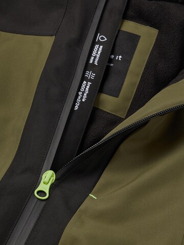 NAME IT Performance Jacket 'Snow 10' in Green