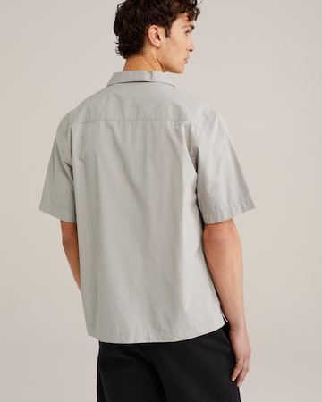 WE Fashion Regular Fit Skjorte i grå