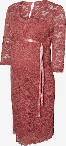 Robe MAMALICIOUS en rose : devant